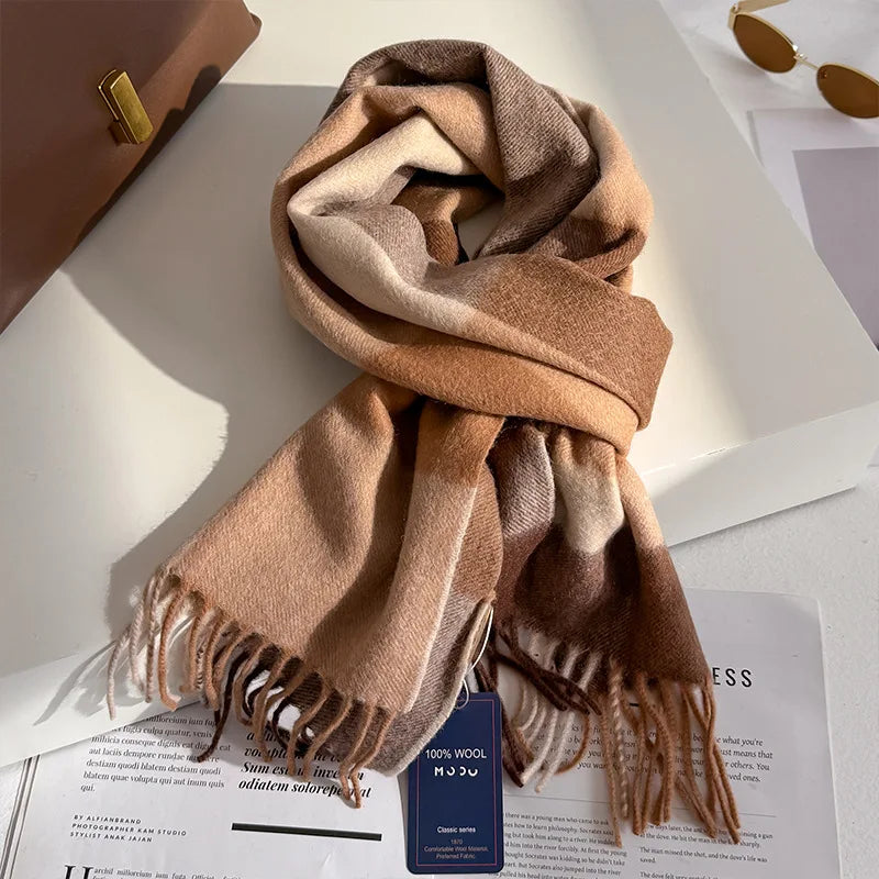 Wool Blanket Scarf