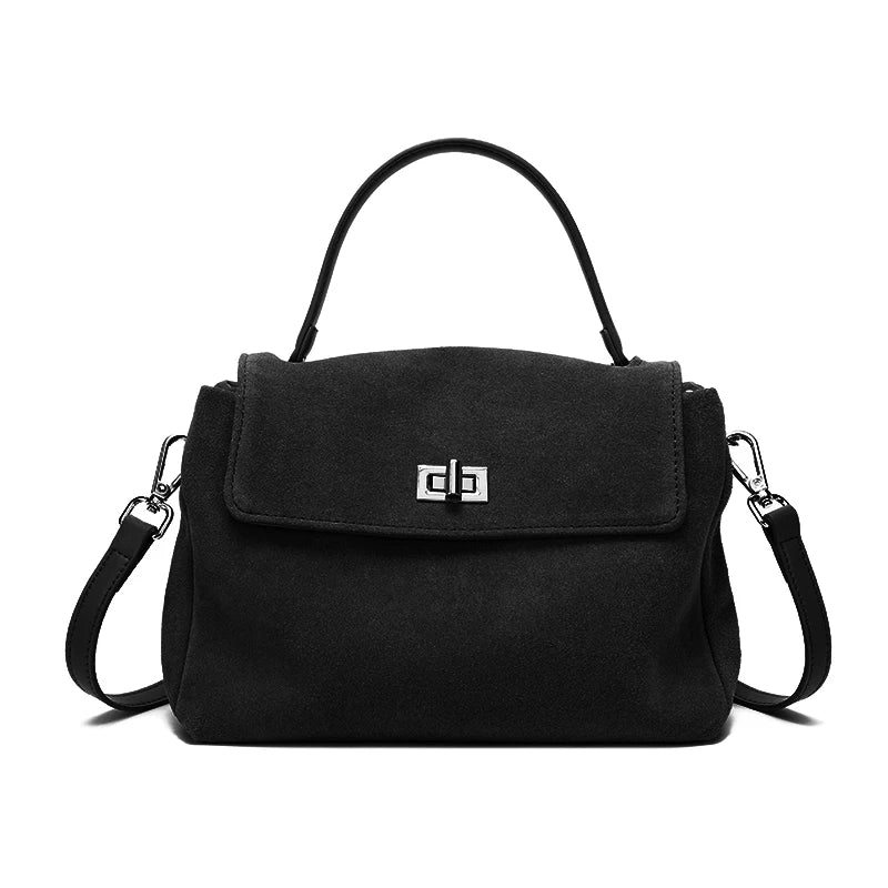 Genuine Suede Shoulder Bag