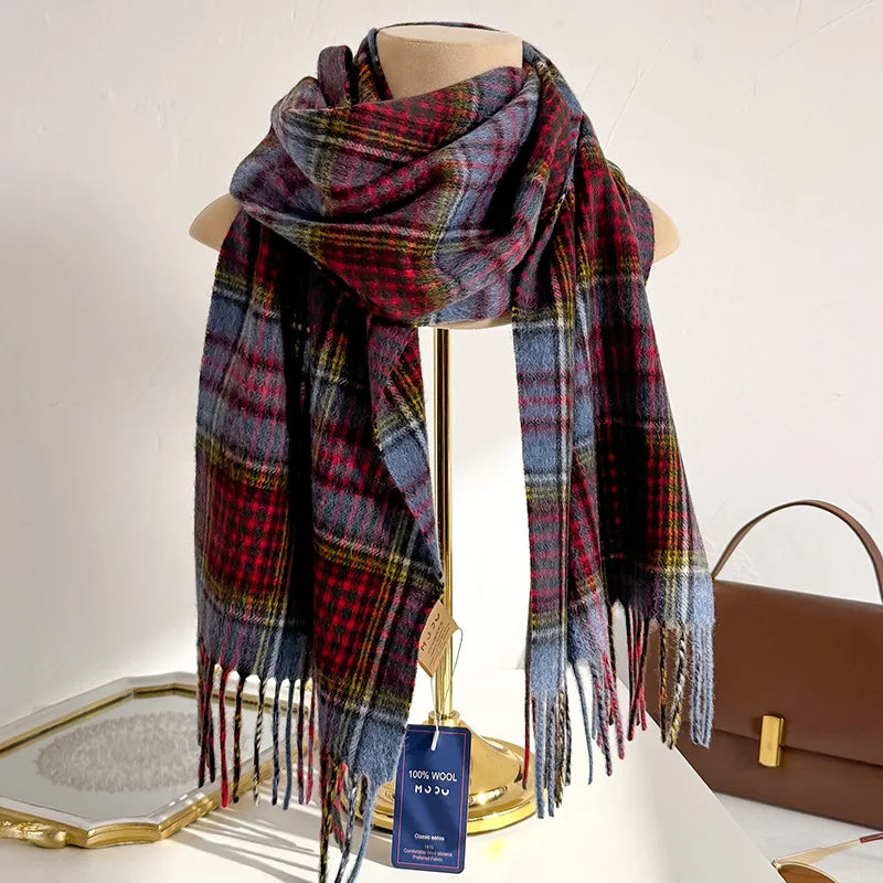 Wool Blanket Scarf