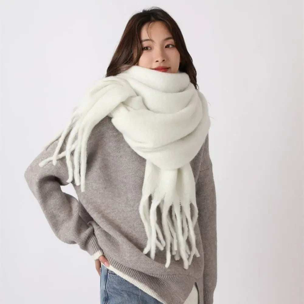 Brushed Plaid Scarf