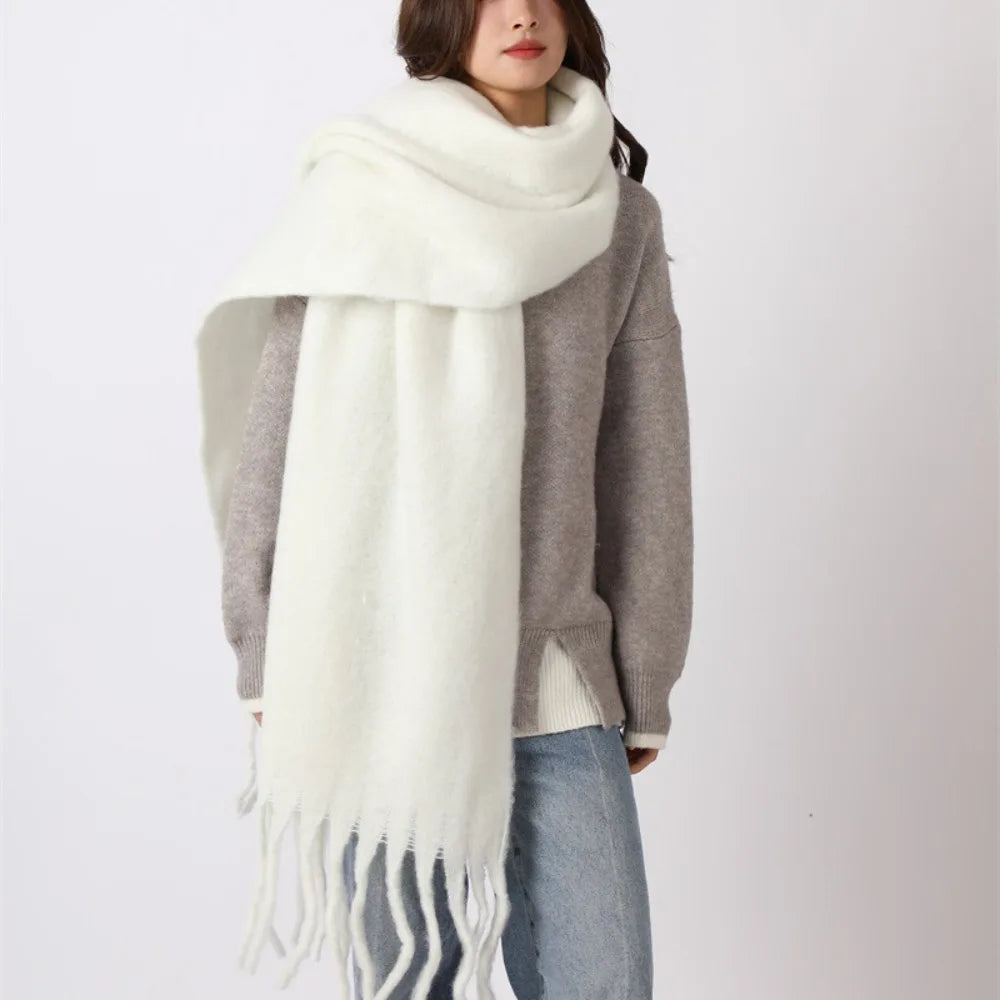Brushed Plaid Scarf