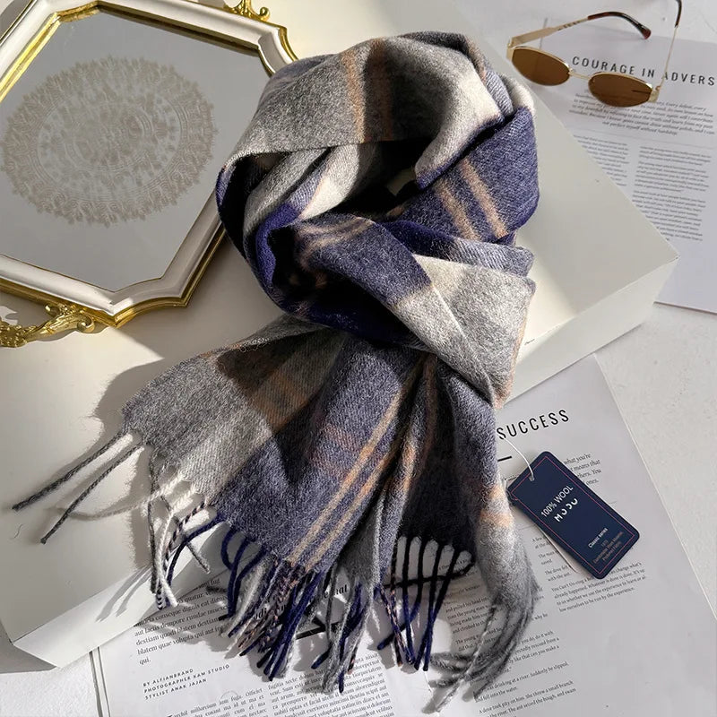 Wool Blanket Scarf