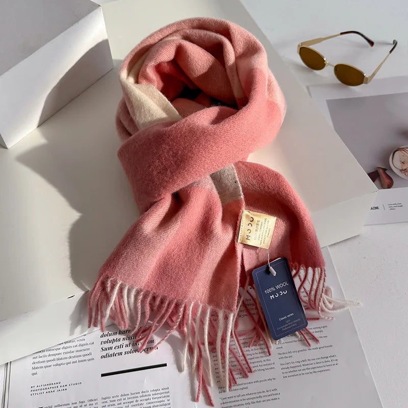 Wool Blanket Scarf