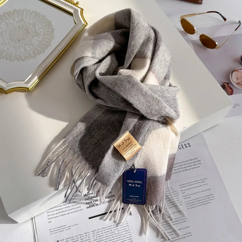 Wool Blanket Scarf