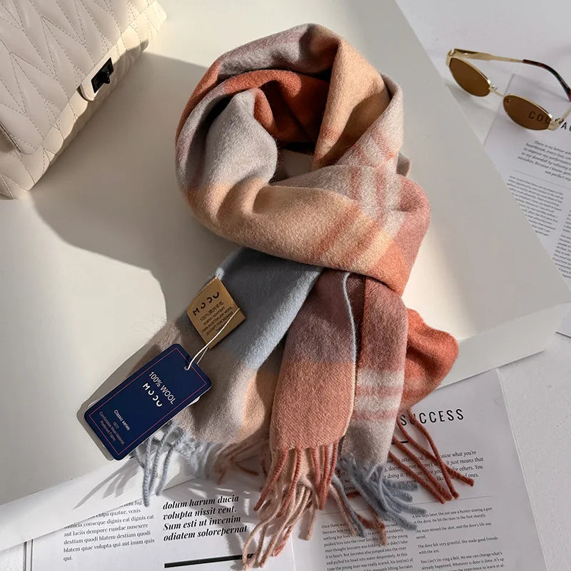 Wool Blanket Scarf