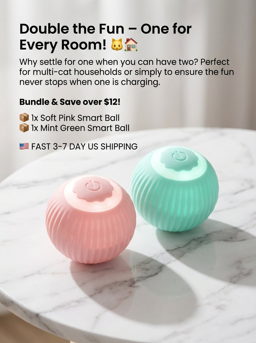 Interactive Rolling Cat Ball